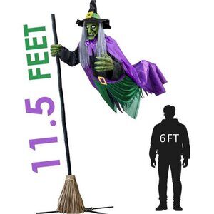Halloween Decorations - Halloween Decorations Outdoor - 11.5 Ft Animated